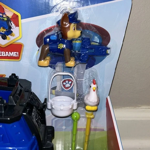 NWT Paw Patrol Chase Rise and Rescue Transforming Toy Car w/Action Figure - Picture 3 of 5